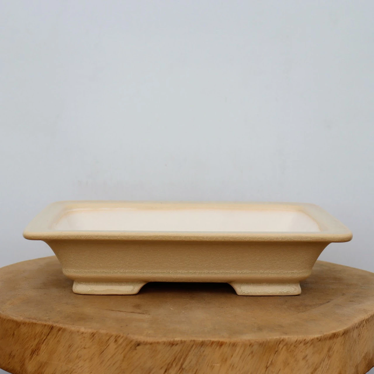 11-Inch Glazed Yixing Bonsai Pot (No. 2309a) 6 11-Inch Glazed Yixing Bonsai Pot (No. 2309a) - Image 6