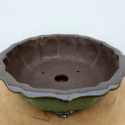 12-Inch Glazed Yixing Bonsai Pot (No. 2321a) -Home Decor Items Store IMG 9213 53836.1678135759