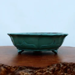 12-Inch Glazed Yixing Bonsai Pot (No. 2321e) -Home Decor Items Store IMG 9230 91545.1678136166