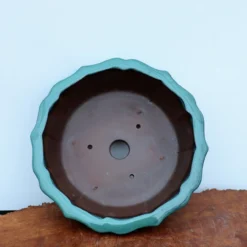 12-Inch Glazed Yixing Bonsai Pot (No. 2321e) -Home Decor Items Store IMG 9233 43738.1678136168