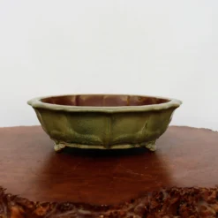12-Inch Glazed Yixing Bonsai Pot (No. 2321j)