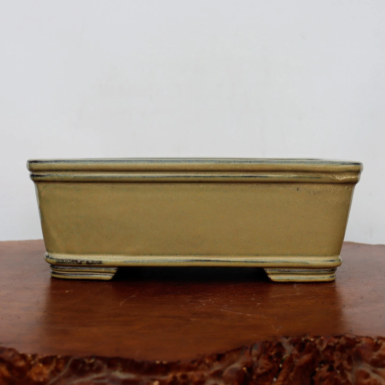 13-Inch Glazed Yixing Bonsai Pot (No. 2318e) 5 13-Inch Glazed Yixing Bonsai Pot (No. 2318e) - Image 5