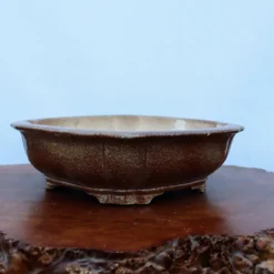 13-Inch Glazed Yixing Bonsai Pot (No. 2323e)