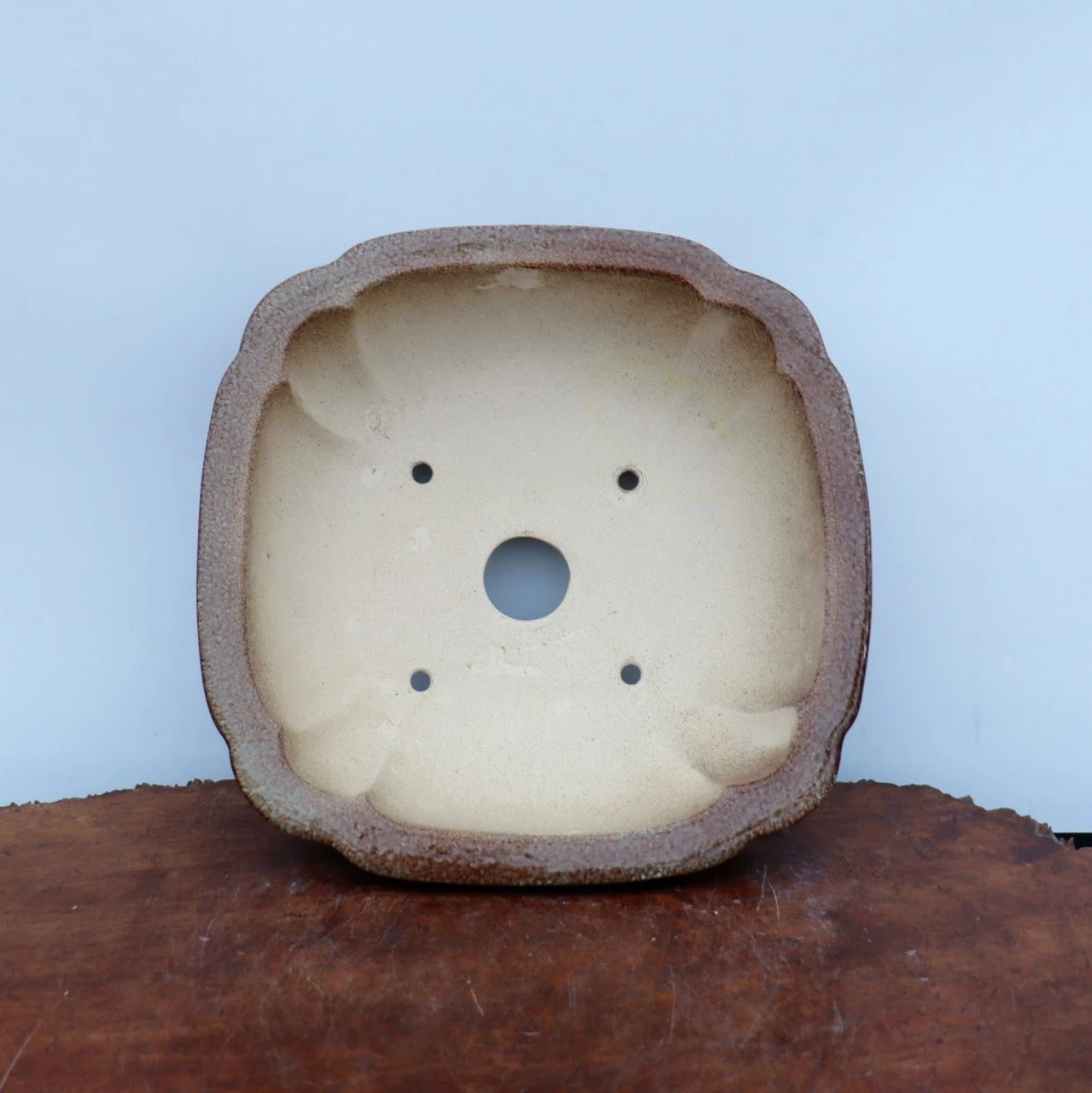 13-Inch Glazed Yixing Bonsai Pot (No. 2323e) 5 13-Inch Glazed Yixing Bonsai Pot (No. 2323e) - Image 5