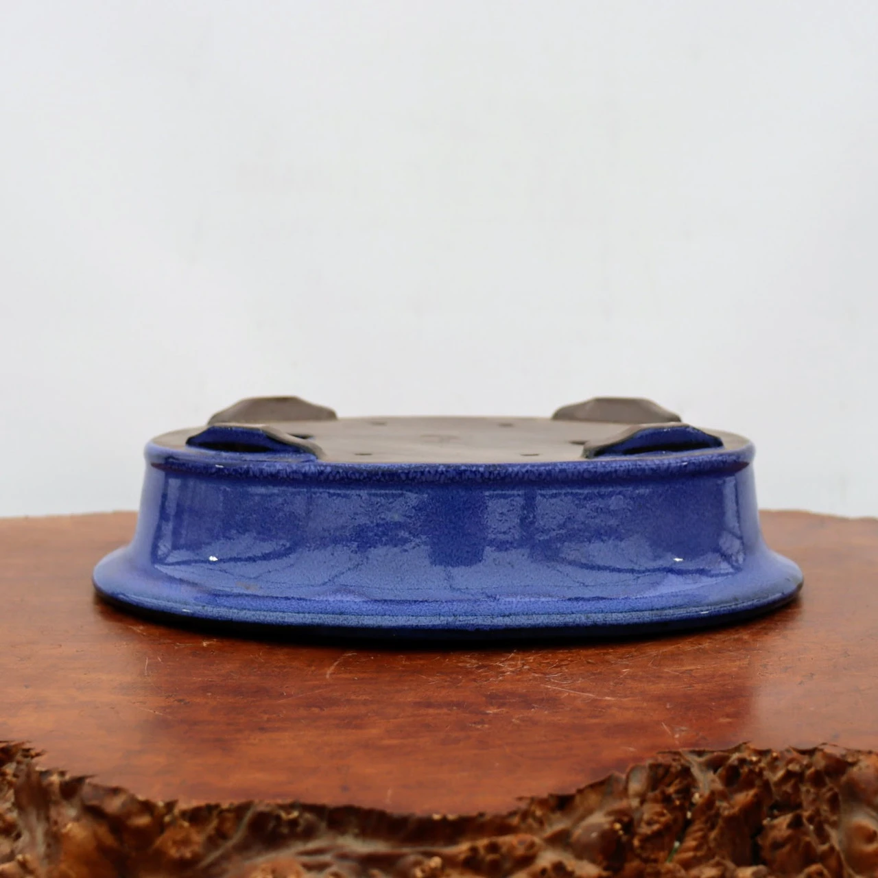 13-Inch Glazed Yixing Bonsai Pot (No. 2299e) 6 13-Inch Glazed Yixing Bonsai Pot (No. 2299e) - Image 6