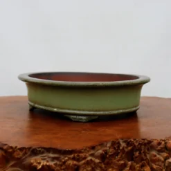 13-Inch Glazed Yixing Bonsai Pot (No. 2299h)
