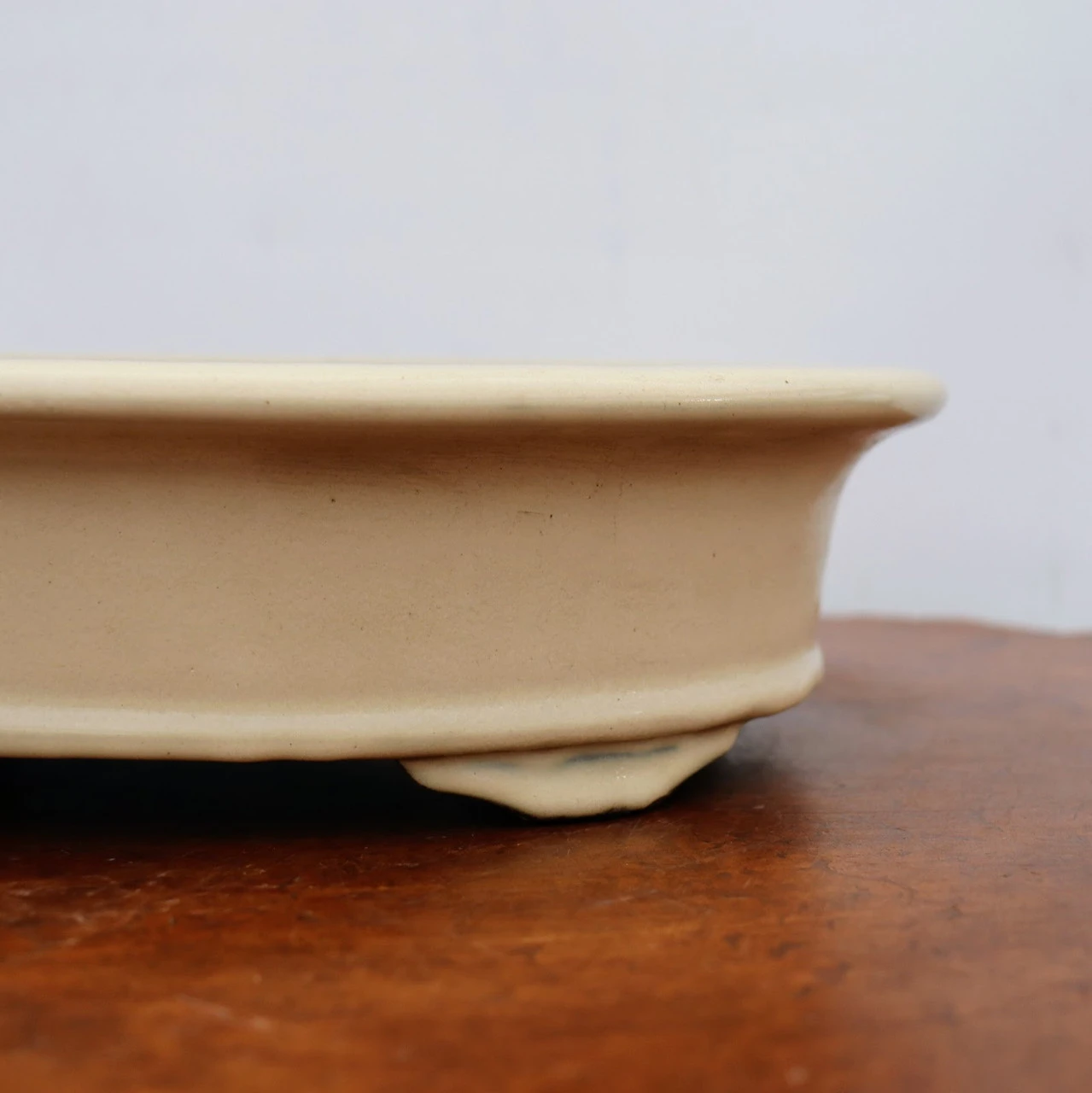 13-Inch Glazed Yixing Bonsai Pot (No. 2299i) 2 13-Inch Glazed Yixing Bonsai Pot (No. 2299i) - Image 2