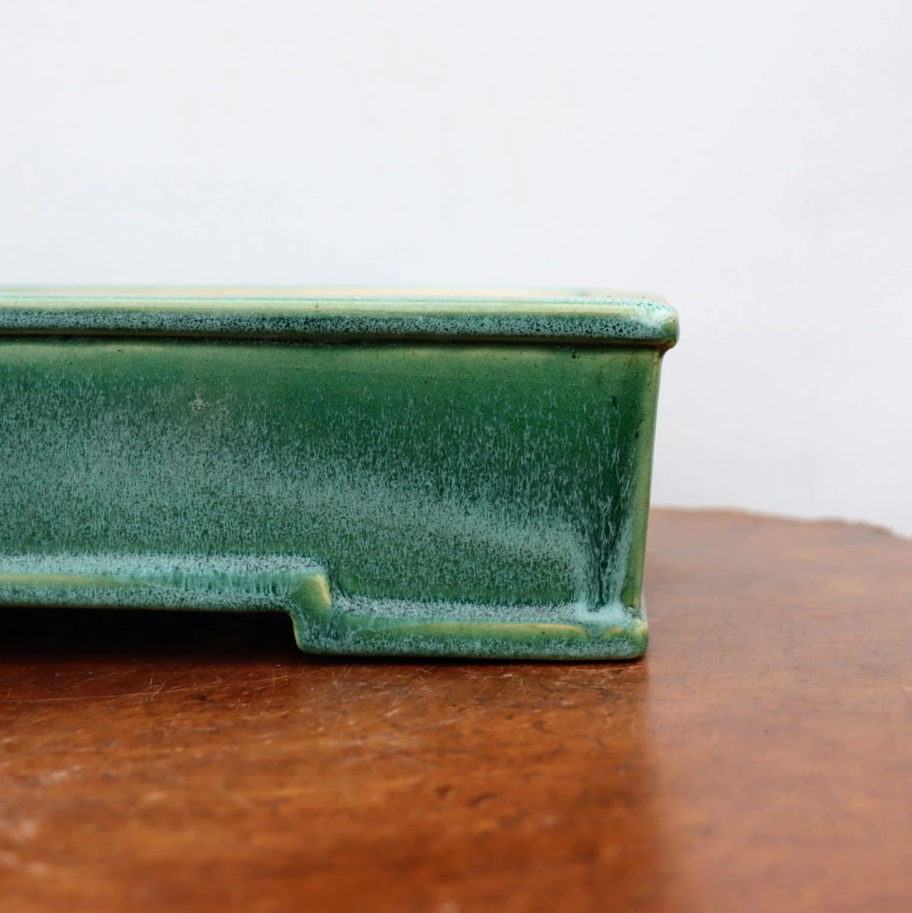 13-Inch Glazed Yixing Bonsai Pot (No. 2298j) 2 13-Inch Glazed Yixing Bonsai Pot (No. 2298j) - Image 2