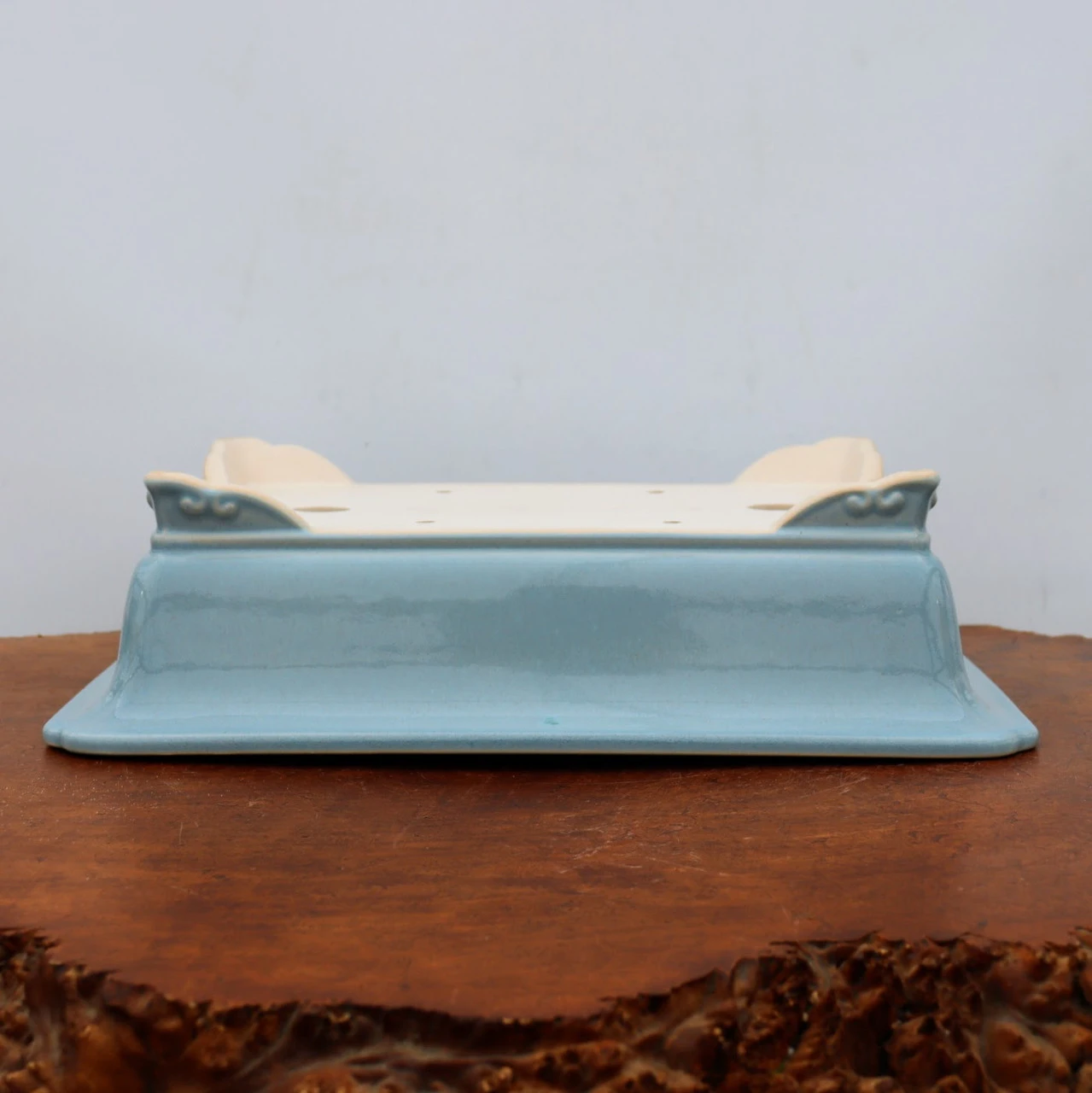 15" Glazed Yixing Bonsai Pot (No. 2295c) 5 15" Glazed Yixing Bonsai Pot (No. 2295c) - Image 5