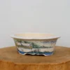 10" Painted Yixing Bonsai Pot (No. 2127c)