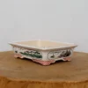 7" Painted Yixing Bonsai Pot (No. 2125c)