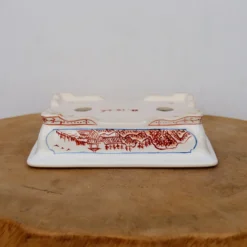 7" Painted Yixing Bonsai Pot (No. 2125d) -Home Decor Items Store IMG 9869 71618.1675958906