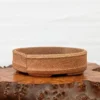 7" Hand Made Round Pot For Kusamono Or Accessory Planting (991a)