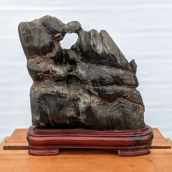 Suiseki Gu Tang Mountain Viewing Stone "Yamagata-ishi" - 11"x 12.5"