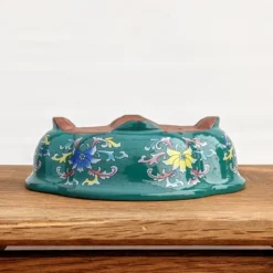 5" Quality Glazed Painted Yixing Pot (No. 1066g) -Home Decor Items Store PXL 20210317 1610235912 90827.1640009024