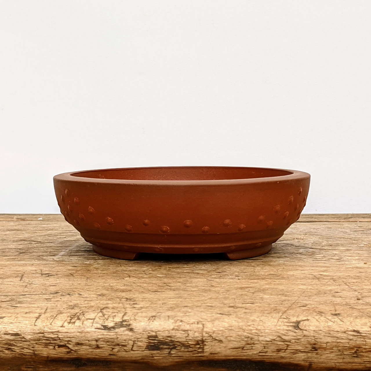 6" Unglazed Yixing Bonsai Pot (No. 1783) 5 6" Unglazed Yixing Bonsai Pot (No. 1783) - Image 5