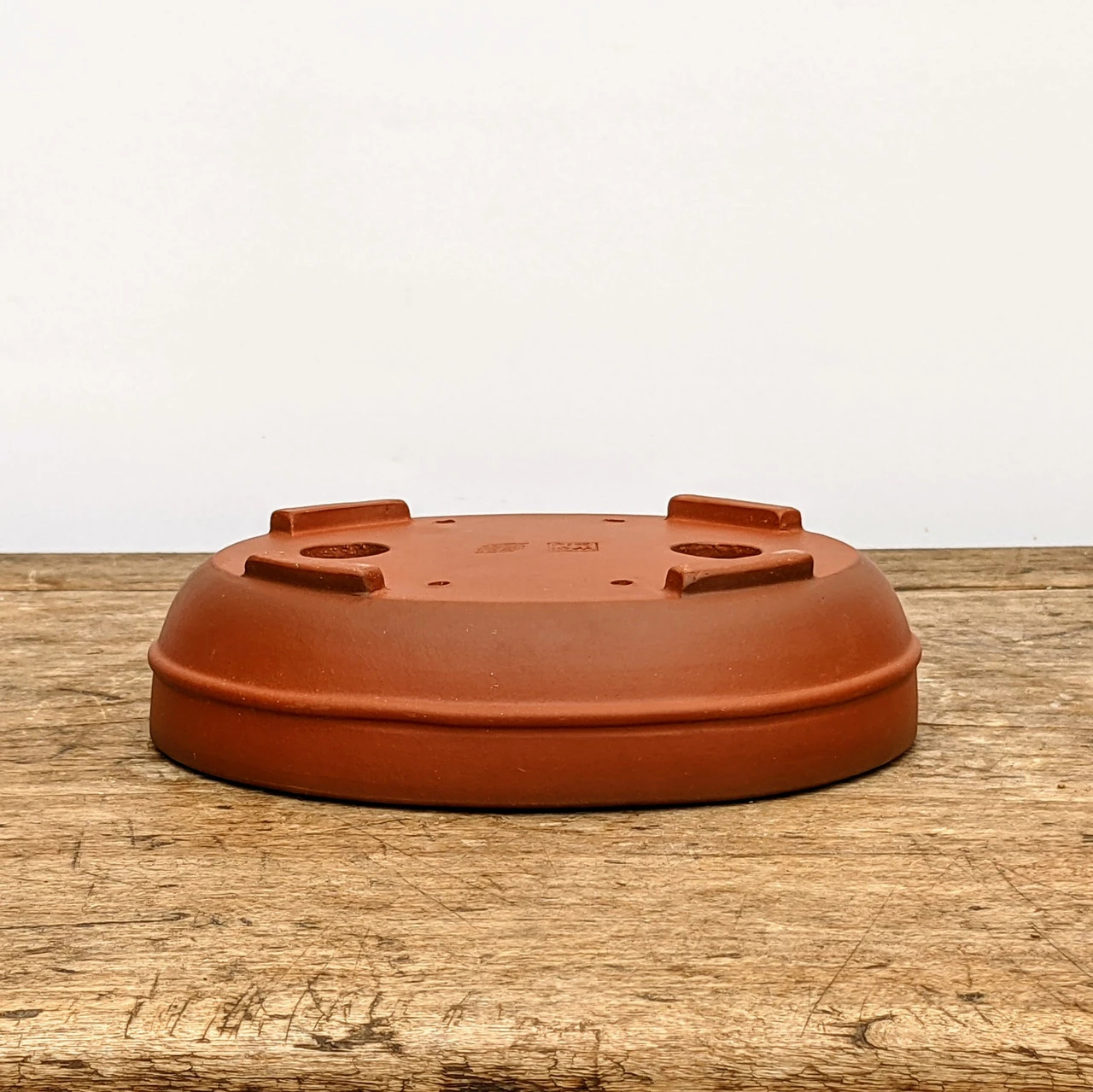 6" Unglazed Yixing Bonsai Pot (No. 1833) 5 6" Unglazed Yixing Bonsai Pot (No. 1833) - Image 5