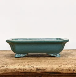 8" Blue-ish Glazed Yixing Bonsai Pot (No. 1827b) -Home Decor Items Store PXL 20210825 1915255592 95618.1633282219