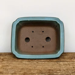8" Blue-ish Glazed Yixing Bonsai Pot (No. 1827b) -Home Decor Items Store PXL 20210825 1916013752 70596.1633282219