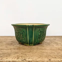 6" Green Glazed Yixing Bonsai Pot (No. 1851b) -Home Decor Items Store PXL 20210826 1950012542 76532.1643648525