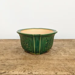 6" Green Glazed Yixing Bonsai Pot (No. 1851b) -Home Decor Items Store PXL 20210826 1950079122 95512.1643648525