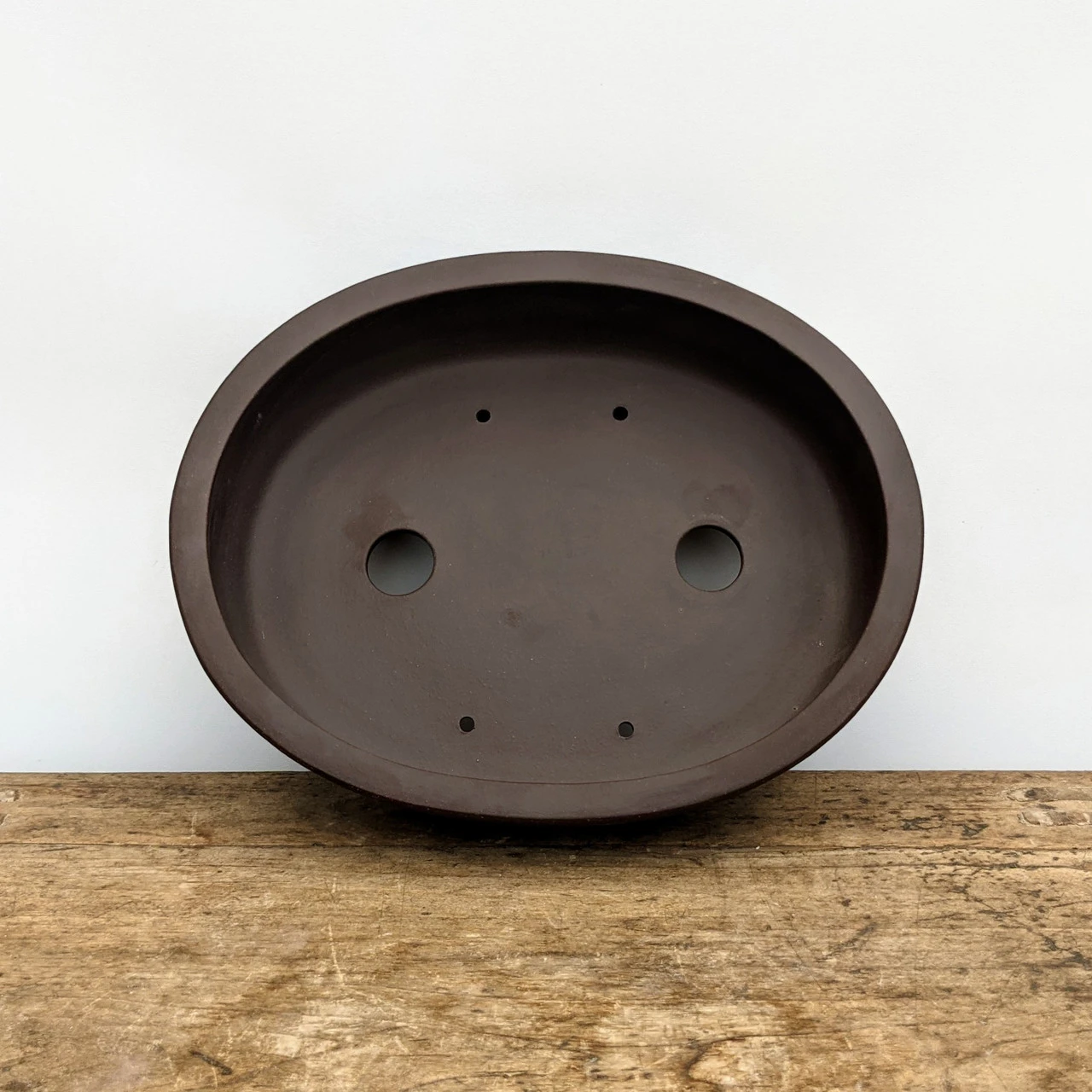 12" Unglazed Yixing Bonsai Pot (No. 1712) 5 12" Unglazed Yixing Bonsai Pot (No. 1712) - Image 5