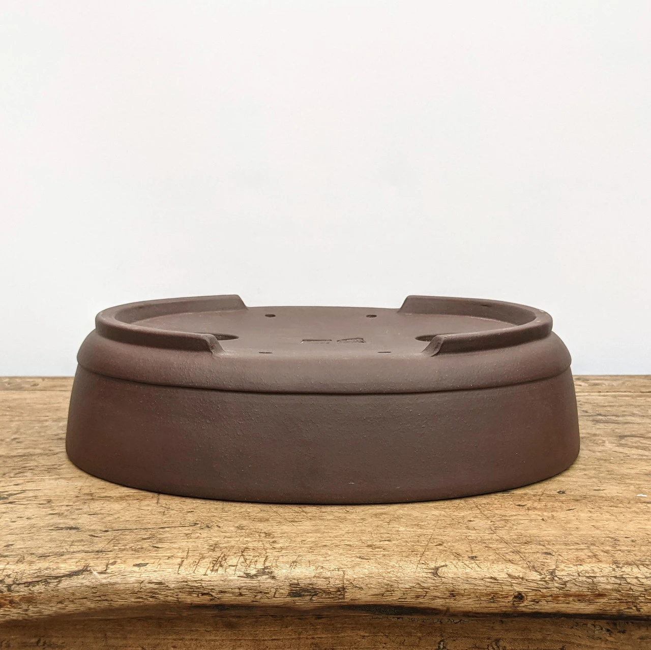 12" Unglazed Yixing Bonsai Pot (No. 1712) 6 12" Unglazed Yixing Bonsai Pot (No. 1712) - Image 6