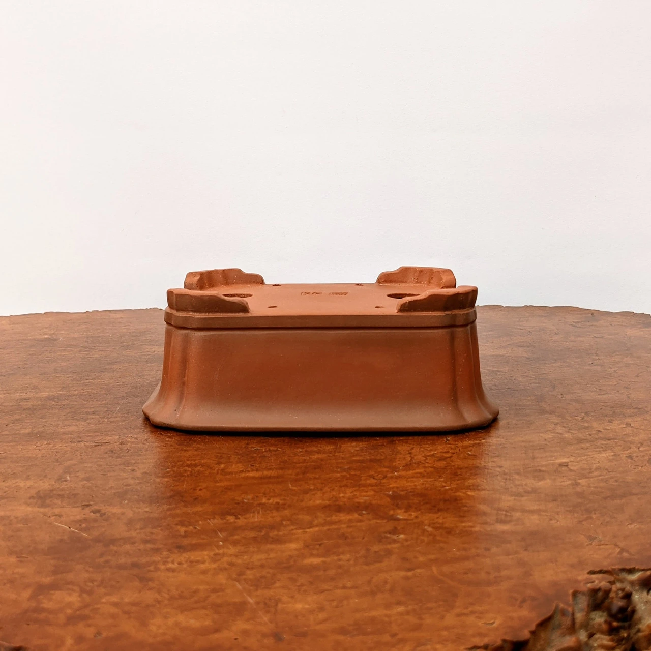 7" Unglazed Yixing Bonsai Pot (No. 1870) 4 7" Unglazed Yixing Bonsai Pot (No. 1870) - Image 4