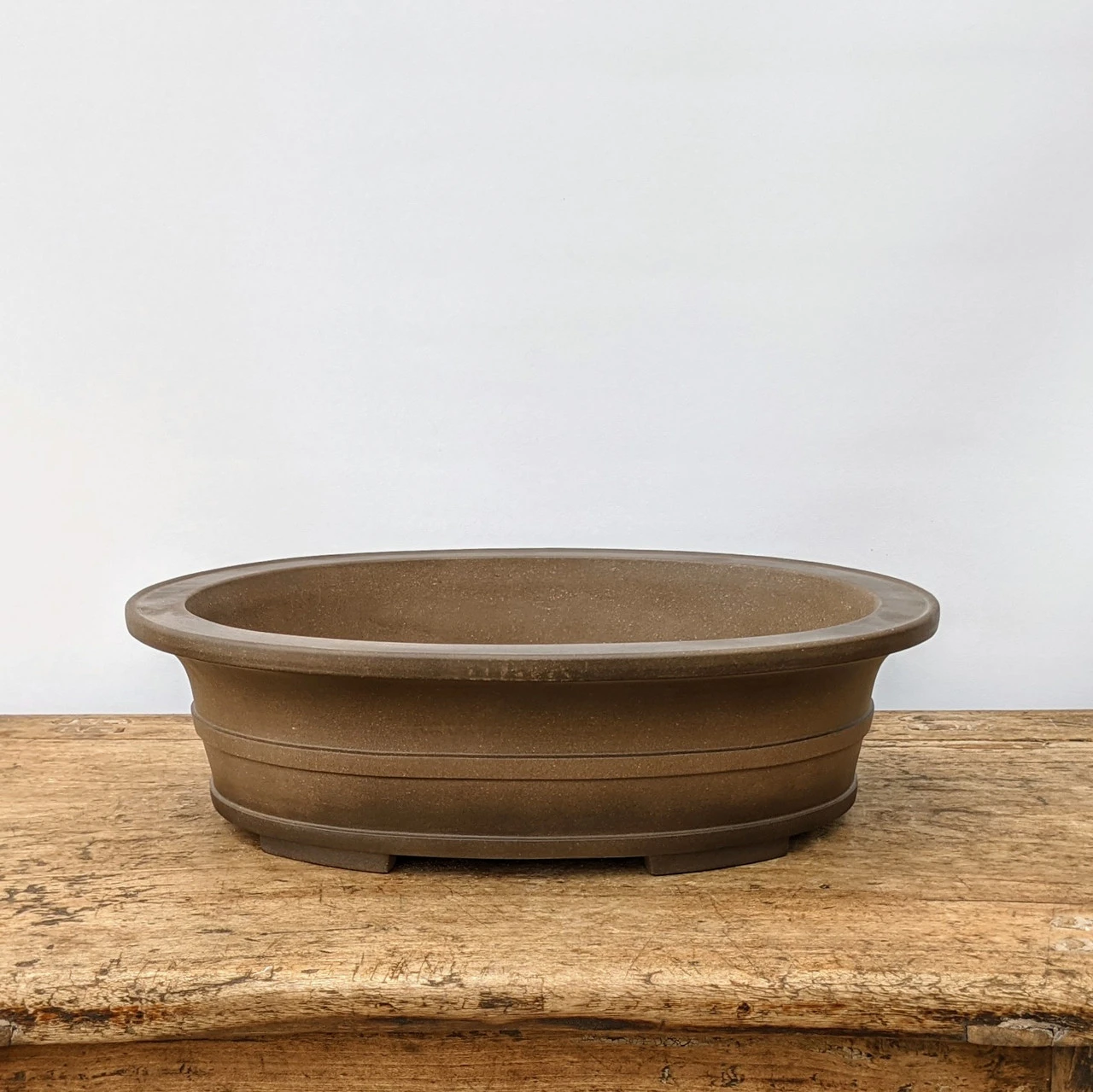 15" Unglazed Yixing Bonsai Pot (No. 1885) 2 15" Unglazed Yixing Bonsai Pot (No. 1885) - Image 2