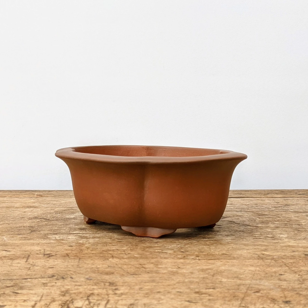 6" Unglazed Yixing Bonsai Pot (No. 1887) 2 6" Unglazed Yixing Bonsai Pot (No. 1887) - Image 2