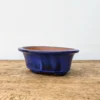 6" Blue Glazed Yixing Bonsai Pot (No. 1888)