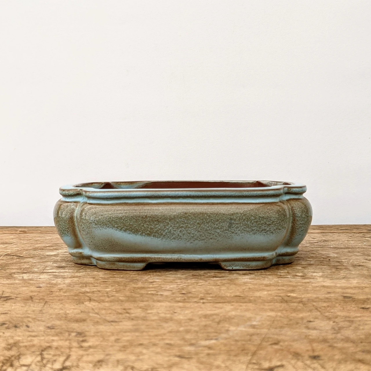 6" Glazed Yixing Bonsai Pot (No. 1942) 3 6" Glazed Yixing Bonsai Pot (No. 1942) - Image 3