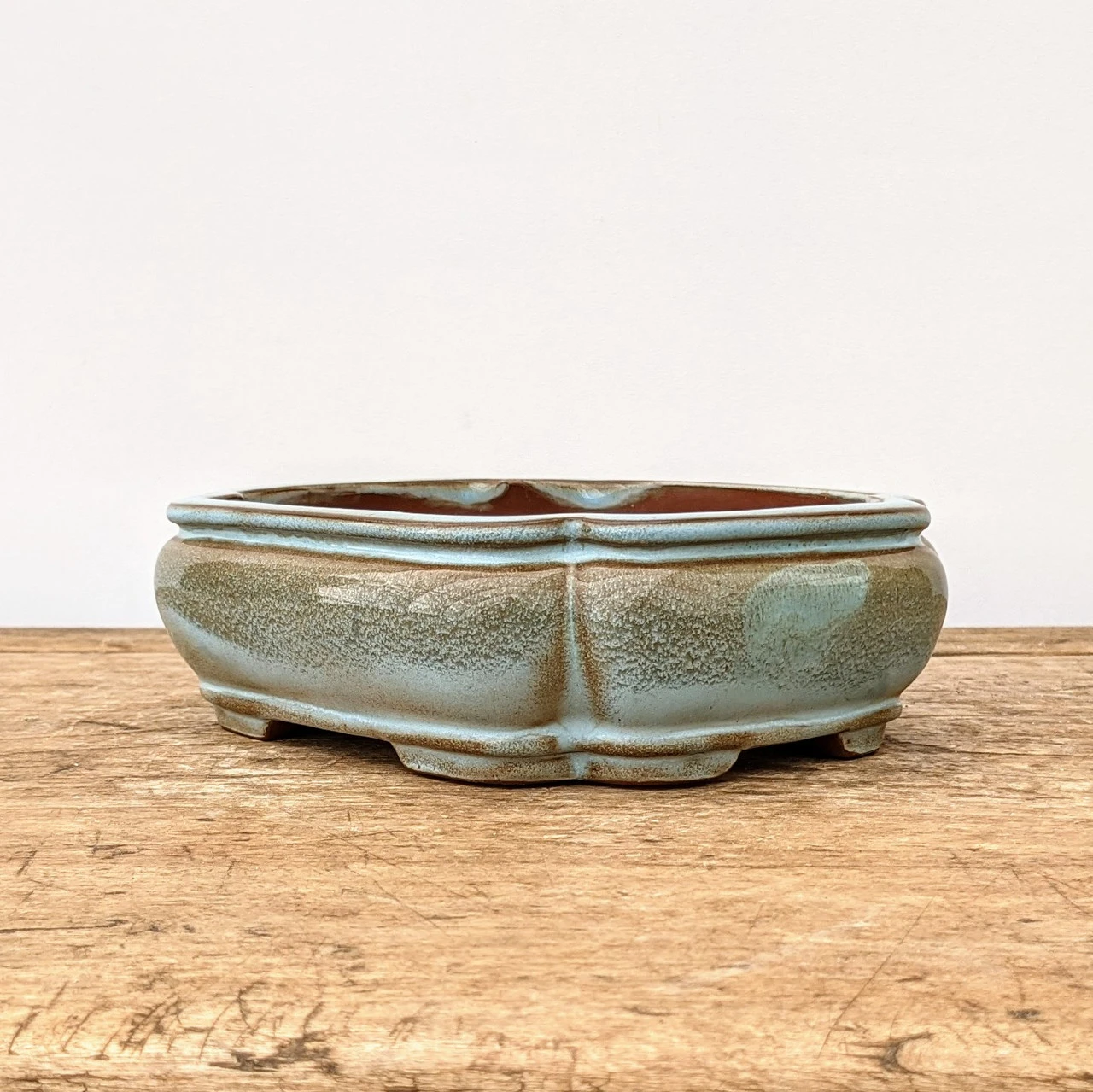 6" Glazed Yixing Bonsai Pot (No. 1942) 1 6" Glazed Yixing Bonsai Pot (No. 1942)