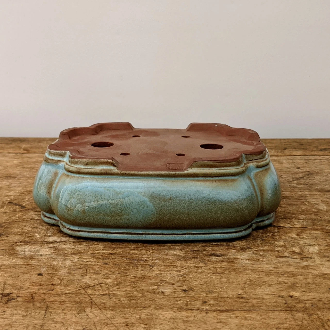 6" Glazed Yixing Bonsai Pot (No. 1942) 6 6" Glazed Yixing Bonsai Pot (No. 1942) - Image 6