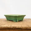7" Green Glazed Yixing Bonsai Pot (No. 1736)