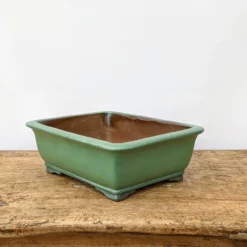 12" Green Glazed Yixing Bonsai Pot (No. 1954) -Home Decor Items Store PXL 20210903 160943884.NIGHT2 87489.1637337187