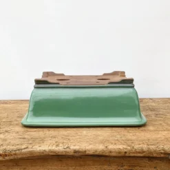 12" Green Glazed Yixing Bonsai Pot (No. 1954) -Home Decor Items Store PXL 20210903 161001492.NIGHT2 00540.1637337187