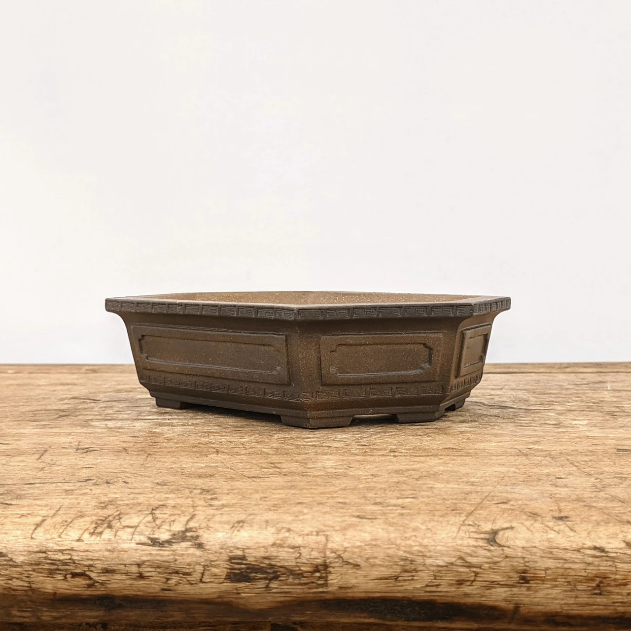 6" Unglazed Bonsai Pot (No. 1787) 1 6" Unglazed Bonsai Pot (No. 1787)
