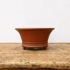 6" Unglazed Yixing Bonsai Pot (No. 1820)