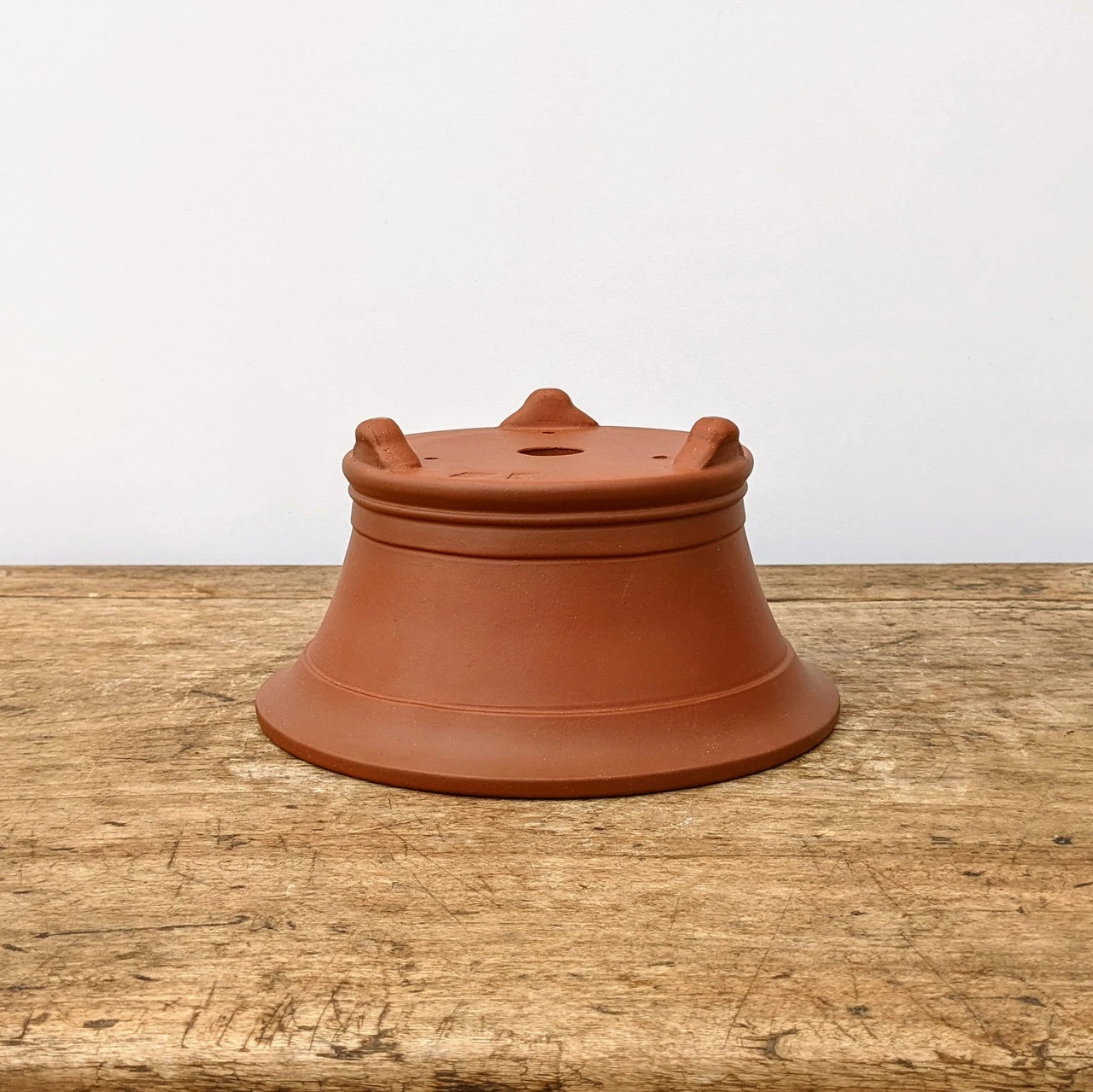 6" Unglazed Yixing Bonsai Pot (No. 1820) 3 6" Unglazed Yixing Bonsai Pot (No. 1820) - Image 3