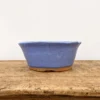 9" Japanese Tokoname Pot With Blue Glaze (No. 1264)