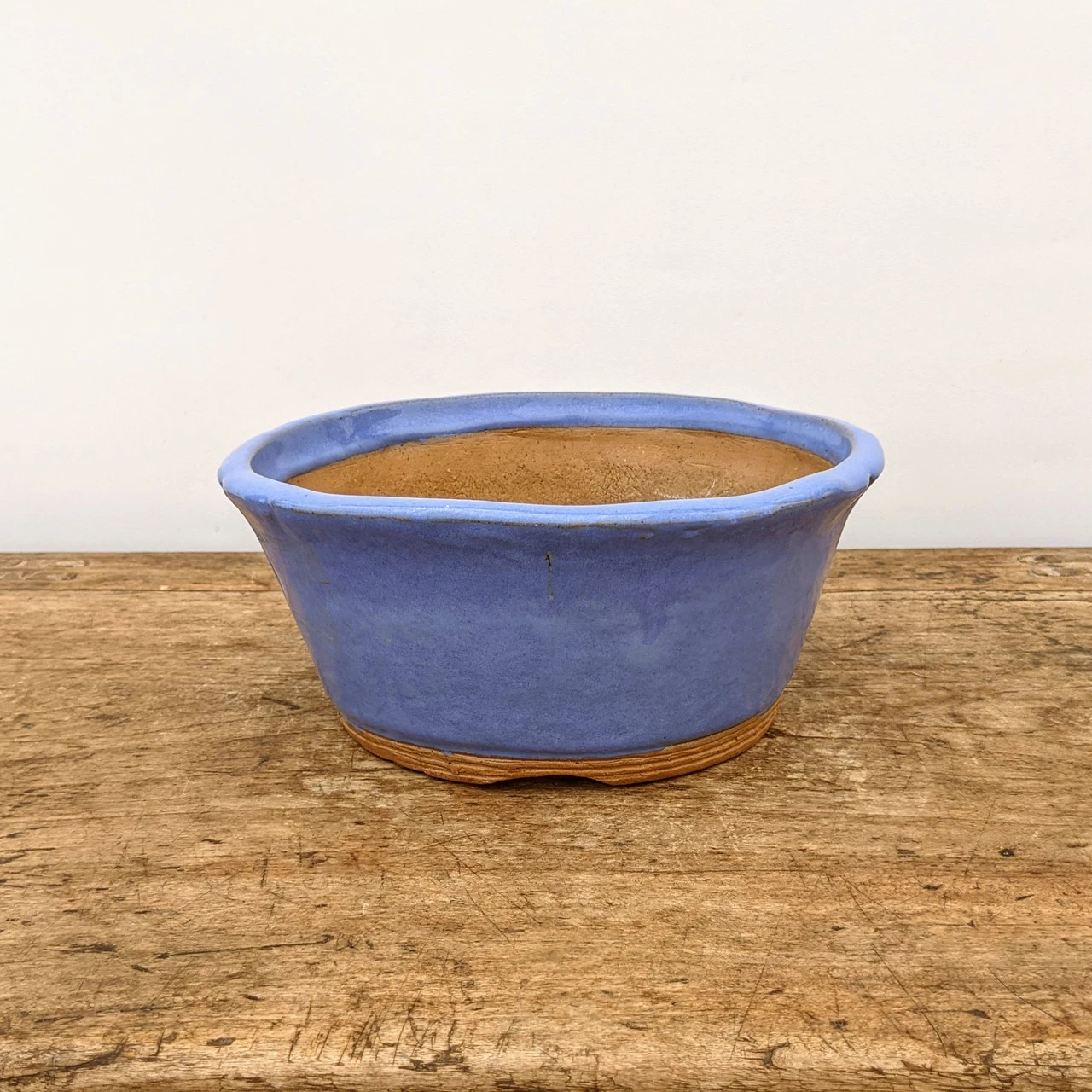 9" Japanese Tokoname Pot With Blue Glaze (No. 1264) 2 9" Japanese Tokoname Pot With Blue Glaze (No. 1264) - Image 2