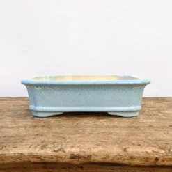 8" Light Blue Glazed Yixing Bonsai Pot (No. 1436f) -Home Decor Items Store PXL 20211021 185026986.NIGHT2 22102.1637092601
