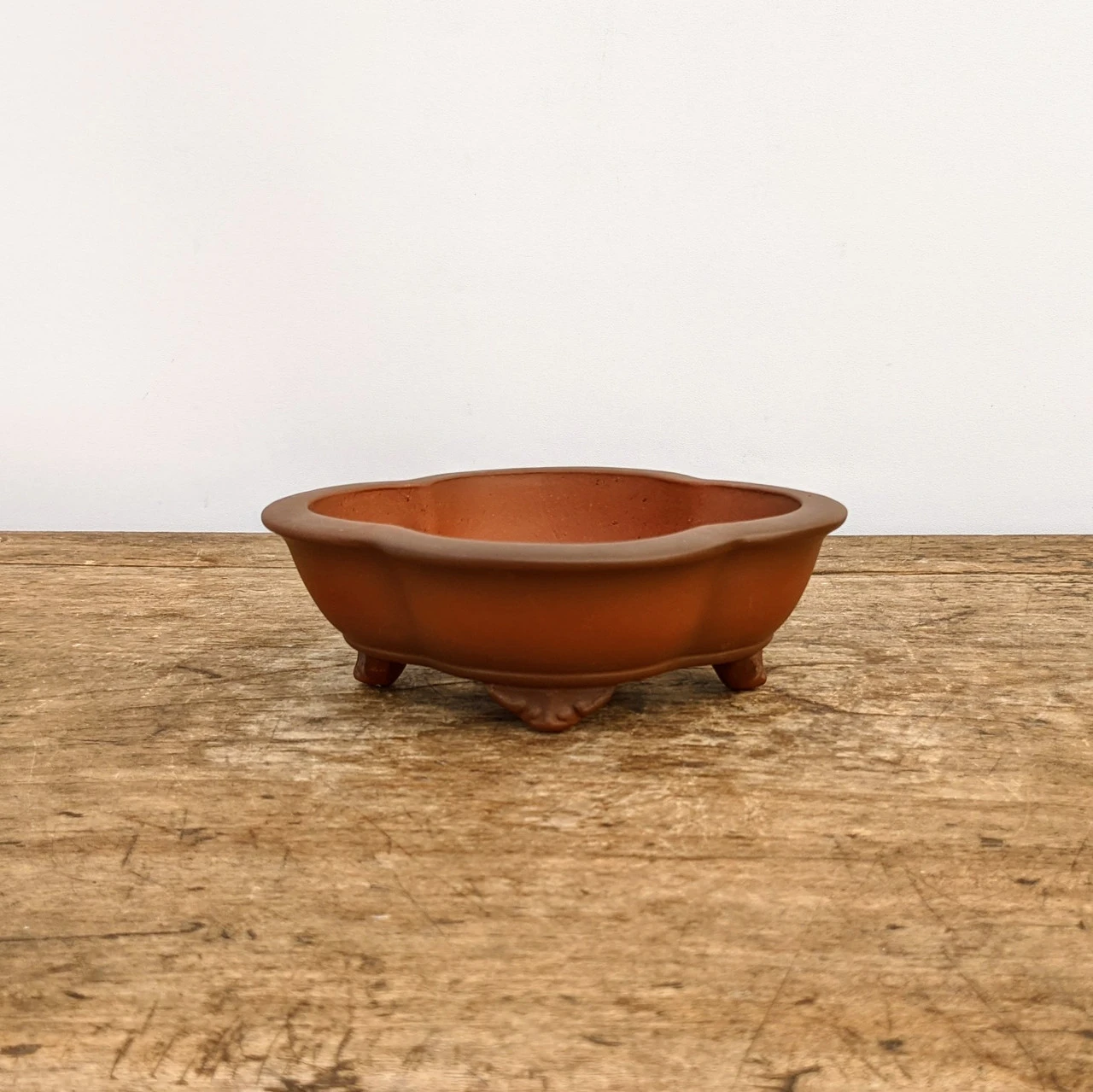 6" Unglazed Yixing Bonsai Pot (No. 1900) 5 6" Unglazed Yixing Bonsai Pot (No. 1900) - Image 5