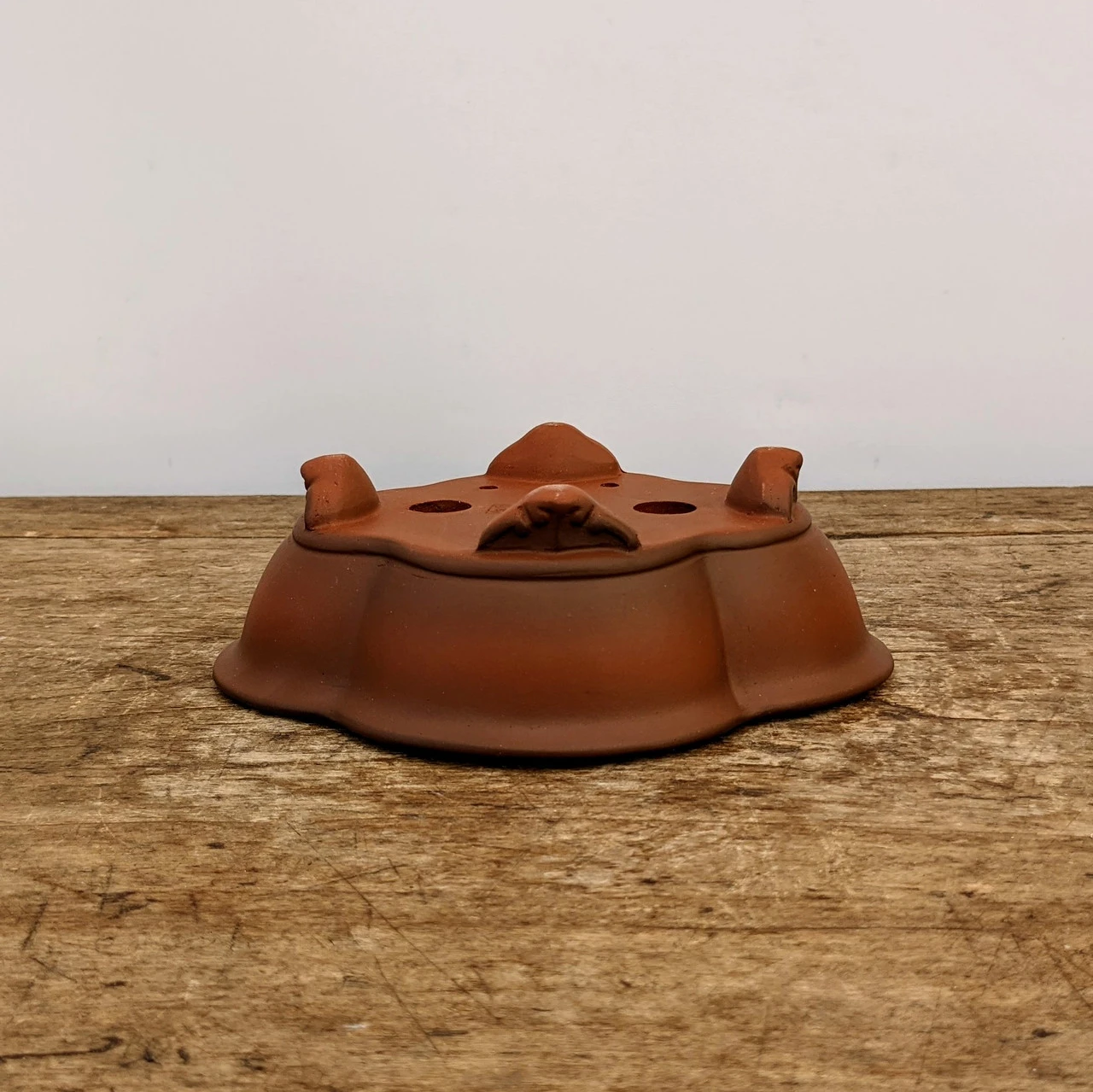 6" Unglazed Yixing Bonsai Pot (No. 1900) 3 6" Unglazed Yixing Bonsai Pot (No. 1900) - Image 3