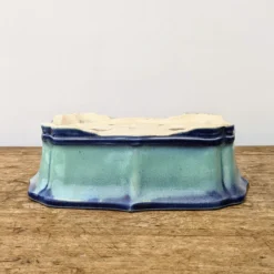 7" Blue Glazed Yixing Bonsai Pot (No. 1903) -Home Decor Items Store PXL 20211022 181435073.NIGHT2 83598.1637351144