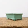 7" Green Glazed Yixing Bonsai Pot (No. 1975d)