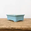 7" Blue Glazed Yixing Bonsai Pot (No. 1974)