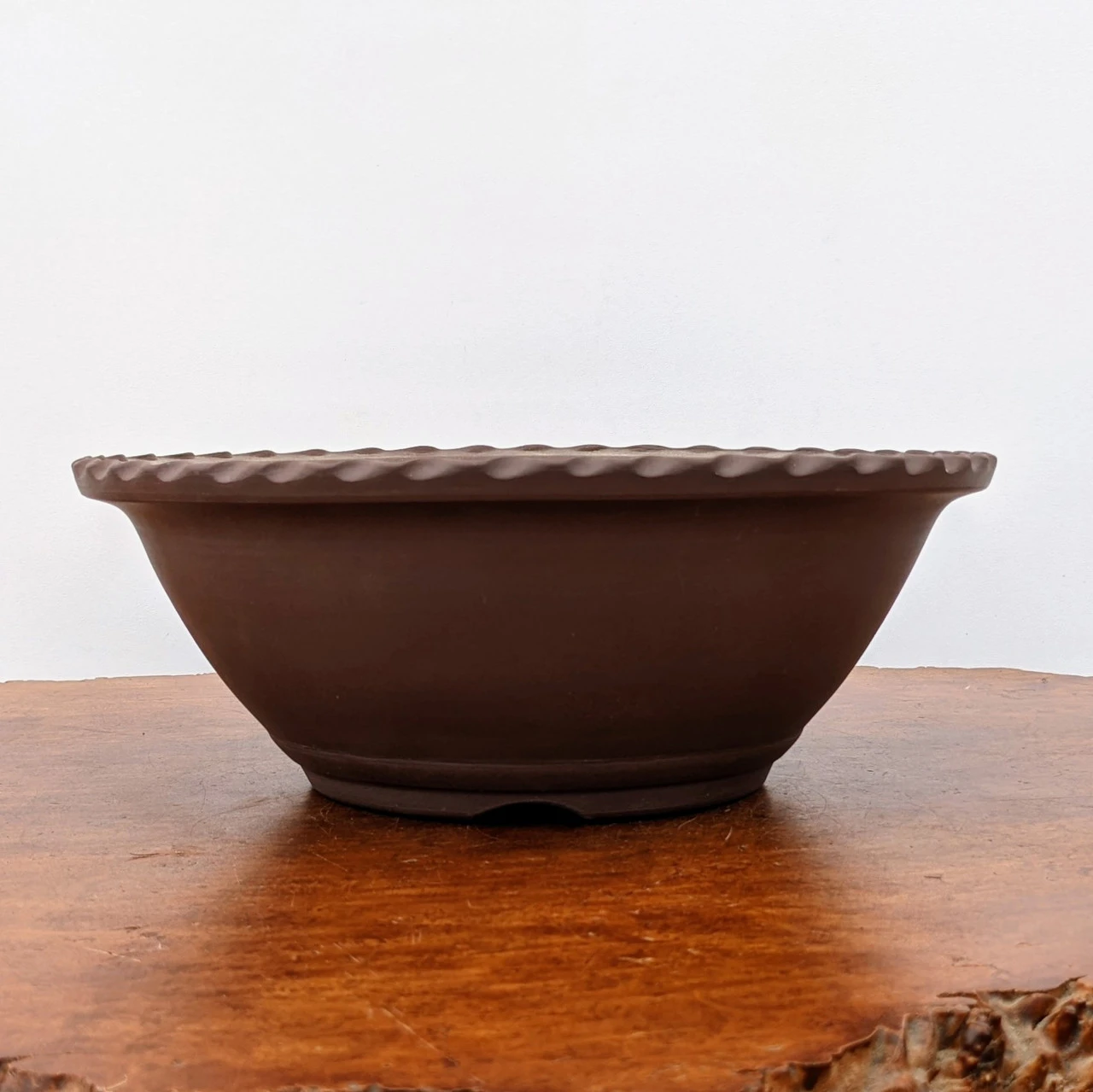 8"-12" Unglazed Round Ceramic Pot (Choose Size) 2 8"-12" Unglazed Round Ceramic Pot (Choose Size) - Image 2