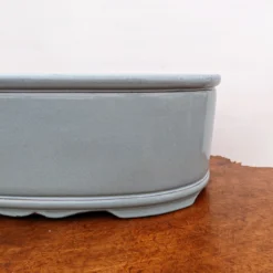 16" Light Blue Glazed Yixing Bonsai Pot (No. 2139) -Home Decor Items Store PXL 20220822 194314626.NIGHT2 30357.1667404642